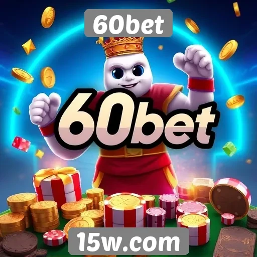 Plataforma 60bet oferece diversidade em jogos de cassino